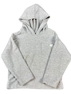 Kids Heather Gray Hooded Sweatshirt